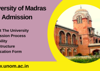 University of Madras Admission