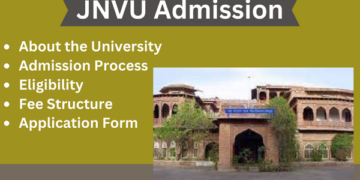 JNVU Admission 2025-26 | Last Date, UG & PG Courses, Application Form 4 JNVU Admission