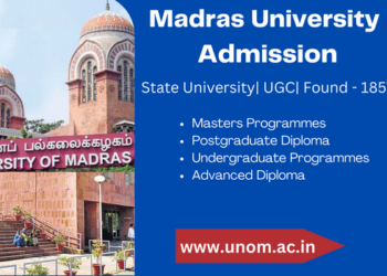 Madras University Admission
