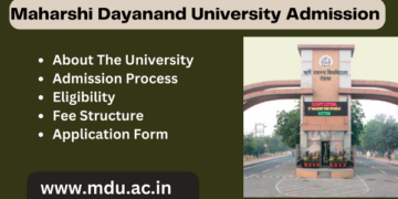 MDU Admission 2025-26 | Last Date, Application Form & Courses 5 MDU Admission