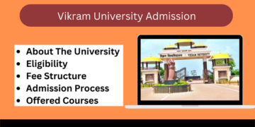 Vikram University Admission 2025-26 | Last date, Application Form & Courses 5 Vikram University Admission