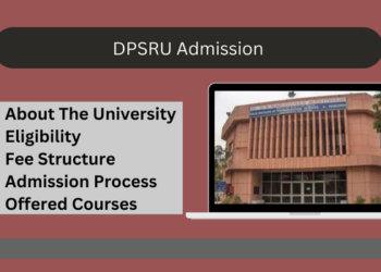 DPSRU Admission 2023-24