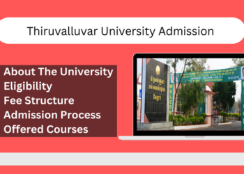 Thiruvalluvar University Admission 2023-24