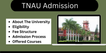 TNAU Admission 2025-26 | Last Date, Application Form & Courses 5 TNAU Admission