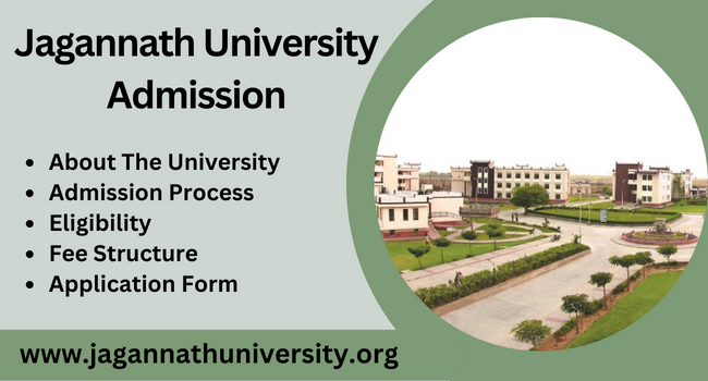 Jagannath University Rajasthan Admission 2024-25 | Live UG&PG