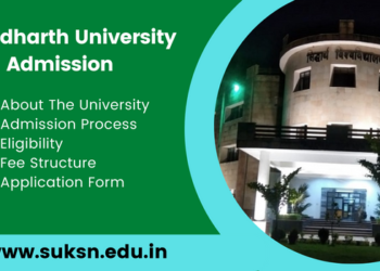 Siddharth University Admission