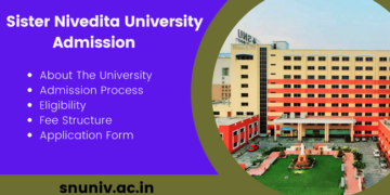 Sister Nivedita University Admission 2025-26 | Last Date, Application Form 2 Sister Nivedita University Admission