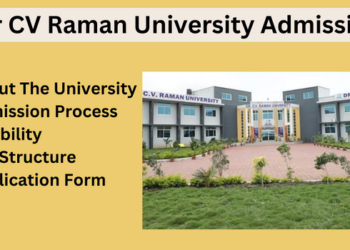 Dr CV Raman University Admission