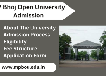 MP Bhoj University Admission